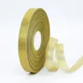 Ruban Métallique Doré Ruban Pailleté Ruban Cadeau pour Boîte Cadeau Gâteau Nœud - 2cm Or*91m / Or