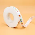 Nastro stampato colorato Buon Compleanno per confezioni regalo, decorazioni per feste e fai-da-te. - Sfondo Bianco Happy Birthday / 1.5CM*25 Yards