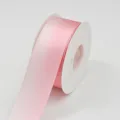 Pink gradient satin ribbon 4cm wide, perfect for gift wrapping and DIY crafts. - 4cm x 25 Yards / Gradient Pink