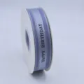 Silver grey satin ribbon gift wrapping birthday party decoration craft ribbon roll for box. - Light Gray