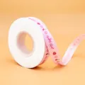 Nastro rosa a quadretti con stampa di fragole e fiori per confezioni regalo e decorazioni fai da te. - Bambina / 1.5CM*25 Yards