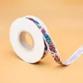 Rotolo di nastro stampato buon compleanno per confezioni regalo e decorazioni per feste. - Buon Compleanno / 1.5CM*25 Yards