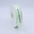 Birthday gift wrapping ribbon roll light green decorative ribbon for holiday packaging - Light Green