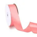 Nastro di raso rosa per confezioni regalo, decorazioni nuziali, bouquet di fiori e artigianato 4cm - 4,0 cm x 50 Yards / Rosa loto