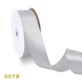 Nastro di raso argento 4cm di larghezza, tessuto poliestere premium per confezioni regalo. - 4,0 cm x 50 Yards / Grigio