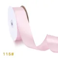 Nastro di raso rosa rotolo 4cm largo, ideale per confezioni regalo, matrimonio e fai da te. - 4,0 cm x 50 Yards / Rosa chiaro