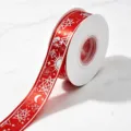 Kókkino astéri selíni korpela laser 2.5cm gia ómorfes syskeyasíes dóron kai crafts - 2,5 εκ. * 25 Γιάρδες / Φωτεινό Κόκκινο