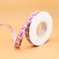 Nastro rosa stampato per festa di compleanno, confezione regalo e materiale fai da te. - Cartone Animato Rosa