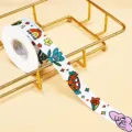 Nastro decorativo stampato con cartoni animati bianco confezione regalo accessorio fai da te - CIAO