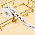 Nastro regalo decorativo per la festa dei bambini, simpatico nastro artigianale stampato. - Bambini Felici Cartoon
