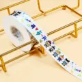 Nastro stampato con simpatici cartoni animati per confezioni regalo, decorazioni e progetti fai-da-te. - Felice Ogni Giorno