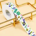 Nastro stampato decorativo per scatole regalo, materiale fai da te colorato e imballaggio festivo. - Buona Fortuna Senza Pensieri