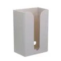 Wall-mounted plastic tissue box minimalist dispenser holder for bathroom home daily use. - Gray