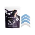 TORVIKX Wig Tape 36 Pieces Secure Lace Front Hair Extension Adhesive Strips Daily Use - 36 Pieces/Pack / Clear
