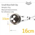 Stainless steel meatball maker kitchen tool meat ball clip mold 16cm practical tool gadget - Small Size 3.5*16.7