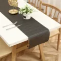 Modern minimalist fabric table runner for dining table home decor long strip tea mat zen style - Lucky Bamboo
