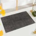 Luxury PVC placemat heat resistant waterproof table mat for modern dining room decor. - 45X30CM / Bronze