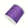 Purple 7-strand reflective paracord 4mm thick for outdoor camping tent ropes and bracelets. - Purple Reflective 30m Spool