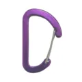 Aluminium legering D-vorm karabijnhaak outdoor klimmen paarse sleutelhanger rugzak clip - Nr. 4 D-Haak / Nr. 4 D-ring paars