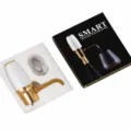 Electric wine decanter automatic aerator dispenser with USB cable and luxury gift box. - Charging Single Machine + Silicone Tube / Rose Gold