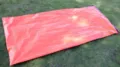 PE aluminum film emergency survival blanket, orange outdoor windproof thermal sleeping bag for camp. - Orange 90*200 cm / 100*200cm