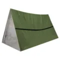 Tienda de supervivencia de emergencia, refugio térmico de Mylar, manta de rescate. - Tienda Verde