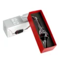Acrylic wine aerator pourer spout with red gift box and instruction packaging for home bar. - Individual Gift Box Packaging