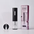 Electric Wine Opener Rechargeable Corkscrew Set with Foil Cutter USB Black Variant - Rechargeable Unit Only in Black
