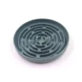 Comedero lento de silicona para mascotas plato anti voracidad redondo para perros - Estilo Redondo