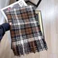 Klassieke ruitjes sjaal van imitatie kasjmier met franjes, warm, zacht en comfortabel. - Jinxiang ruitpatroon zwart