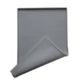Graue Silikon Abtropfmatte mit gepunkteter Textur und flexiblem, faltbarem Design. - Große Größe 60,5*40,5*1,5 cm / Grau