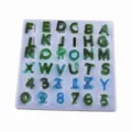 DIY siliconen mal voor letters en cijfers epoxy hars ambachtelijke huisdecoratie. - Cijfers en Letters Mal