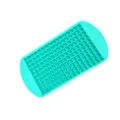 Stampo per ghiaccio in silicone 160 griglie piccolo quadrato flessibile mini contenitore - Ciano
