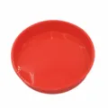 Red round silicone cake mold, flexible food grade baking tray for kitchen DIY pastries. - 8 Inch Round / Red