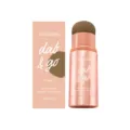 Blonde haarconcealer poeder stick met sponskop voor het opvullen van de haarlijn. - Goud