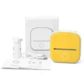 Phomemo tragbarer Mini Bluetooth Thermodrucker mit Papierrolle und Kurzanleitung. - Eine Rolle Verbrauchsmaterial / Gelb