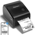 Phomemo D550BT Bluetooth Thermal Shipping Label Printer for Business and Home Office Use - Bluetooth Version (With 30 Sheets Labels) / Black and Gray