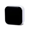 Portable mini thermal bluetooth label printer pocket photo printer wireless machine for study. - M02X-White (Includes a Roll of Printing Paper) / White
