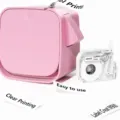 Tragbarer Bluetooth Etikettendrucker Thermodrucker Label Maker fur Zuhause M960 Rosa - Inklusive Farbband / Rosa