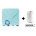 Phomemo M02S Mini Thermodrucker mit 50mm x 3.5m Papierrolle, tragbarer kabelloser Taschenrucker. - Grün