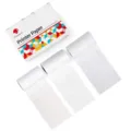 Phomemo thermal printer paper rolls, compatible with M02 series 50 53mm portable printers. - Semi-Transparent Silver Glitter 50mm x 2.5/3.5m