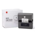 Phomemo M221 tragbarer Bluetooth Thermodirekt Etikettendrucker in dunkler Graufarbe. - Schwarz