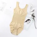 Body shaper modellante beige senza cuciture da donna pancera contenitiva pancera sottile - Taglia S / Colore pelle