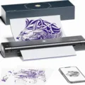 Phomemo TP81 Portable Thermal Tattoo Printer with A4 Stencil Paper and Mobile App Support - TP81 Tattoo Machine (Color Note) / Default