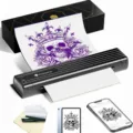 Phomemo M08F portable thermal printer wireless A4 mobile printer for office tattoo and study. - TP83 Tattoo Machine (Color Note) / Default