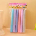 Pack of 6 retro macaron color large capacity highlighter marker pens for students and office - Macaron Color / 6-Piece Pack