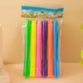 Set of 6 macaron colored highlighters for student school supplies and office marking - Retro Color / 6-Piece Pack