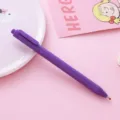 Elegante penna gel a scatto color viola Morandi per studenti e uso professionale - Viola Uva