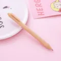 Penna gel a scatto di qualità premium color Morandi per ufficio e materiale scolastico - colore tè al latte