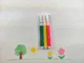 Juego de tres vibrantes rotuladores de grafiti para colorear DIY y proyectos de arte - 3 Colores Rotuladores de Acuarela